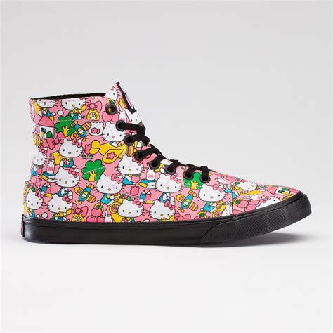 Hello Kitty sk8-Hi d-Lo Vans $55 | Hello kitty shoes, Hello kitty vans, Fabulous shoes