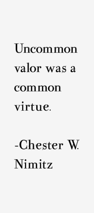 Chester W. Nimitz Quotes & Sayings