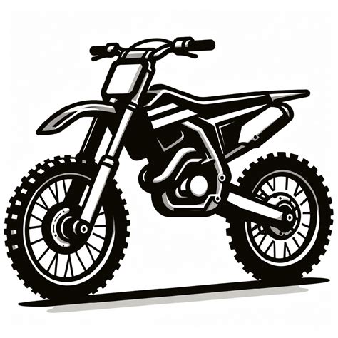 Clipart Dirt Bike - ClipartLib