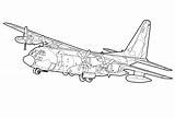 Hercules C130 Cutaway Lockheed Dimensions Manuals Airwingmedia Sketch  sketch template