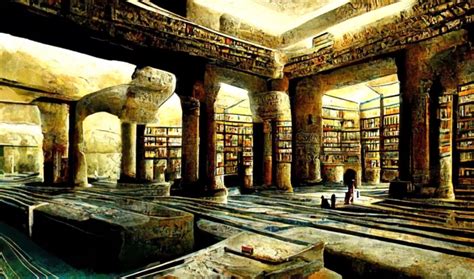 The Library of Ancient Alexandria // An inside look at the library that housed the Greek ...