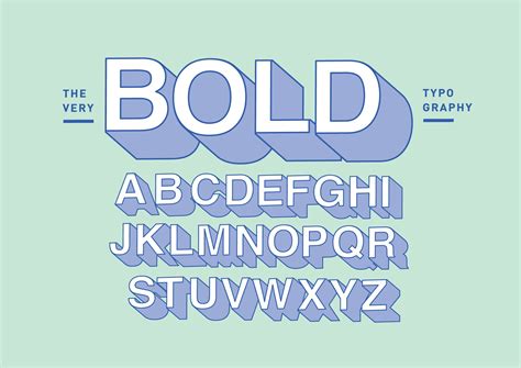 bold typography design vector | Illustrations ~ Creative Market