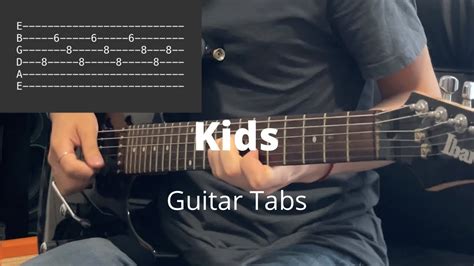 Kids by Current Joys | Guitar Tabs - YouTube