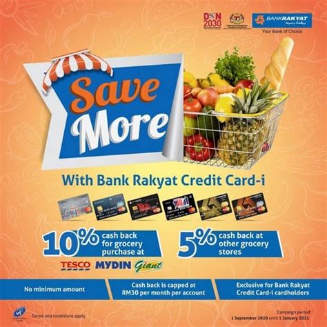 Now till 31 Jan 2021: Bank Rakyat Cashback Promo - EverydayOnSales.com