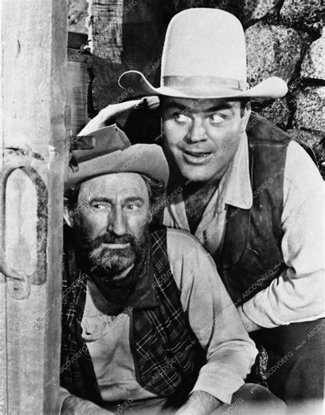 3090-17 Dan Blocker Arthur Hunnicutt from TV western show Bonanza 3090 ...