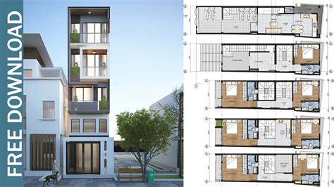 5 Floor Building Plan - floorplans.click