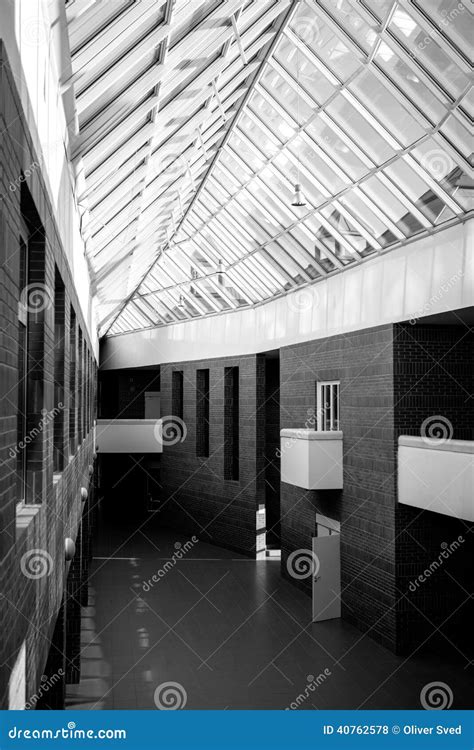 Modern Interior of a University Stock Photo - Image of finance, architecture: 40762578