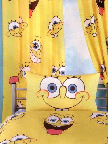 Buy Curtains And Curtain Poles: Spongebob Squarepants Expressions Curtains 72"