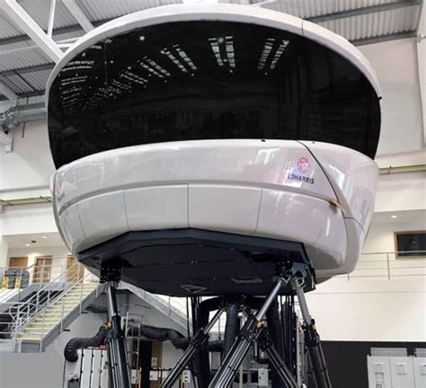 Full Flight Simulator with E2M Motion System