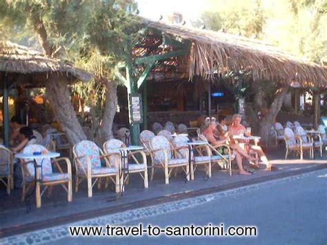 Visanto, Restaurants in Perissa Santorini Greece