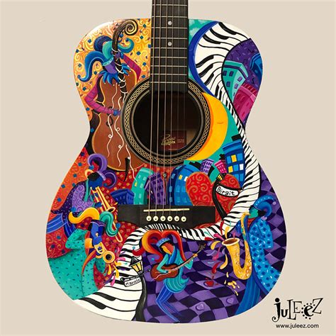 Acoustic Guitar Painting - Top Painting Ideas