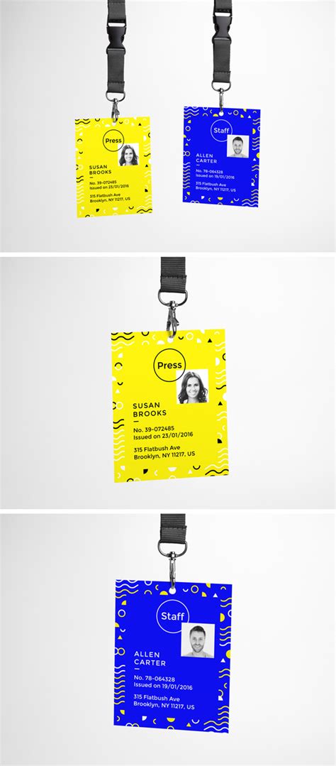 ID Card PSD MockUp | GraphicBurger