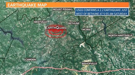 Small earthquake strikes near South Carolina town | wltx.com