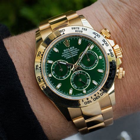 Rolex Daytona 116508 'Money Green' - Amsterdam Vintage Watches