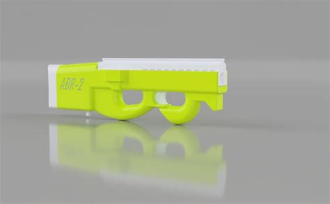 ABR 2 Solenoid Bullpup Flywheel Nerf Blaster - 3D Printable Model on Treatstock