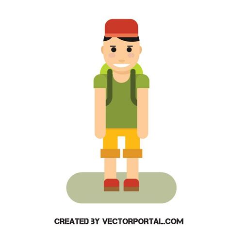 Tourist icon Royalty Free Stock SVG Vector