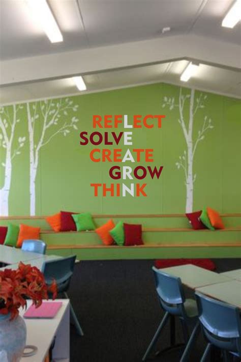 School and Classroom Wall Quote Decals, Murals and Stencil Designs ...