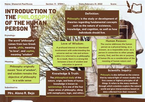 (PDF) Introduction to the Philosophy of the Human Person