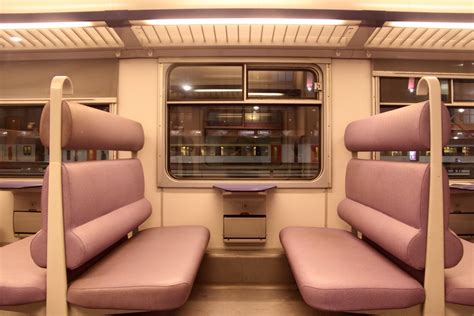 Free Images : architecture, train, subway, transportation, room, modern, interior design, inside ...