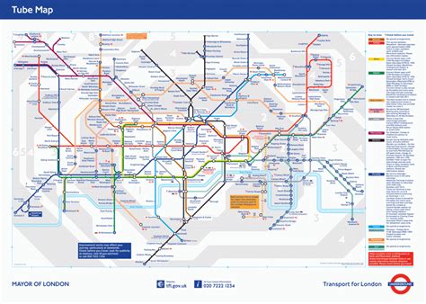 Printable London Tube Map Pdf - Printable Maps