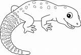 Leopard Gecko Animal Isolated Coloring Page 20088333 Vector Art At Vecteezy sketch template
