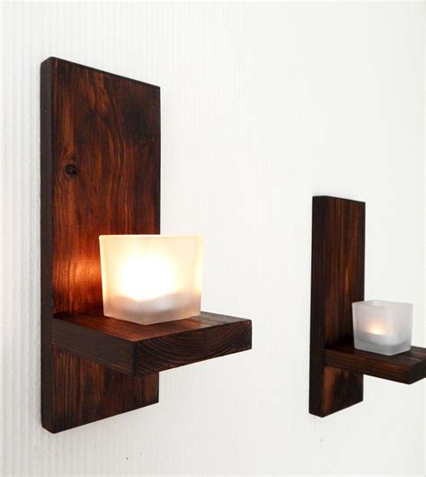 Modern Wall Mount Tea Light Candle Holder Candle Holder