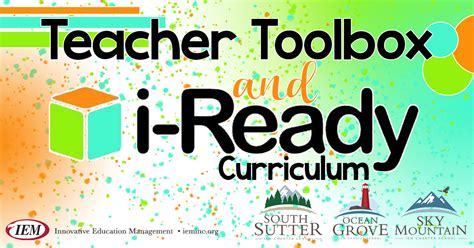 Teacher Toolbox & i-Ready Curriculum Overview