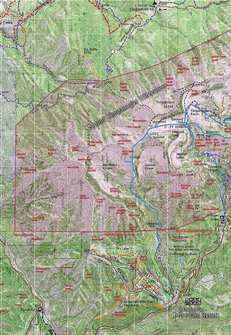 Wasatch Touring Map 3 - Southern Wasatch Backcountry – Alpentech