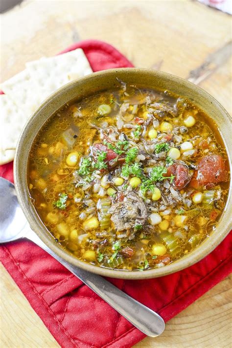 Hearty Beef and Rice Soup | The Salty Pot