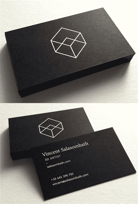 Minimalist Business Card - The Design Inspiration | Business Cards | The Design Inspiration