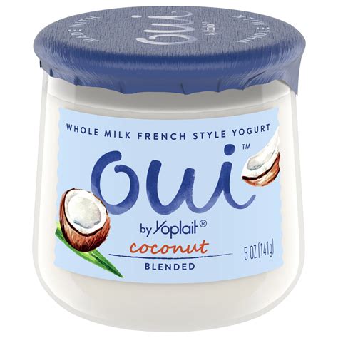 Yoplait Oui Coconut French Style Yogurt - Shop Yogurt at H-E-B