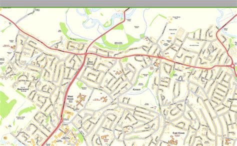 Bournemouth Street Map | I Love Maps