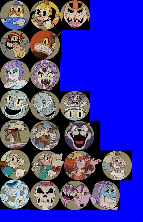 All The Cuphead Bosses - Image to u