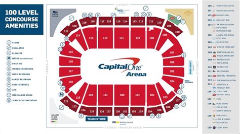 capital one arena seating chart | Seating plan, How to plan, Seating charts