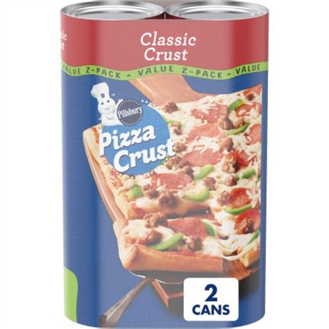 Pillsbury Classic Pizza Crust Dough 2 Pack, 2 ct / 13.8 oz - Fry’s Food Stores