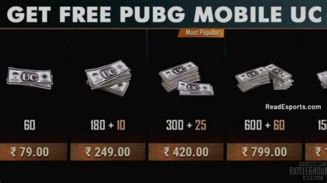 How To Get Free UC In PUBG Mobile - Read Esports