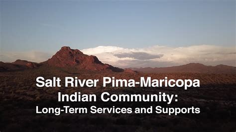 Salt River Pima-Maricopa Indian Community: Long-term Services and Supports - YouTube