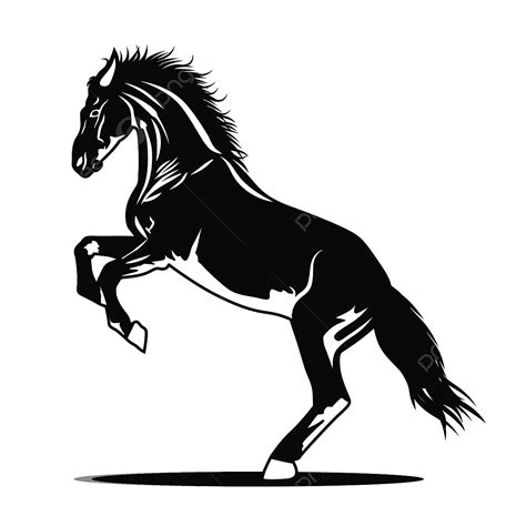 Wild Horses Silhouette Transparent Background, Wild Horse In Silhouette, Horse, Hair, Long PNG ...