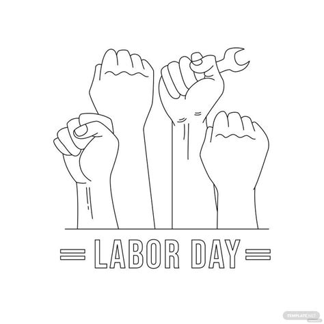 Labor Day Vector Drawing in PSD, Illustrator, SVG, JPG, EPS, PNG - Download | Template.net