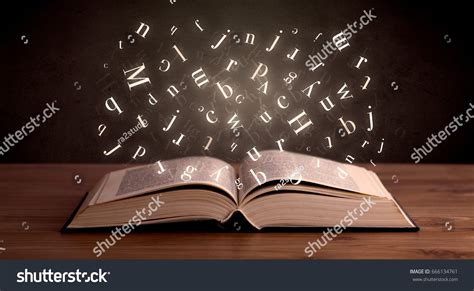 1,822 Book With Letters Coming Out Images, Stock Photos & Vectors ...