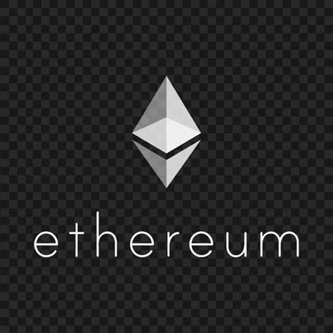 Ethereum ETH White Logo Download PNG | Citypng