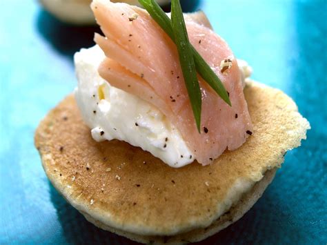 Smoked Trout Blini with Cream Cheese recipe | Eat Smarter USA