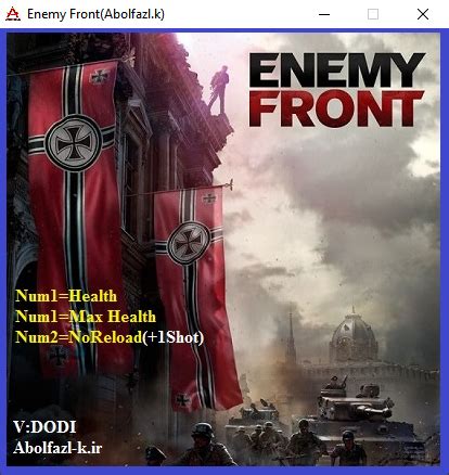 Enemy front pc trainer - hellofalas