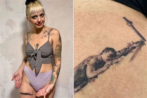 Viral Sensation: Captivating Tattoo Illustrates Emotional "Saltburn ...