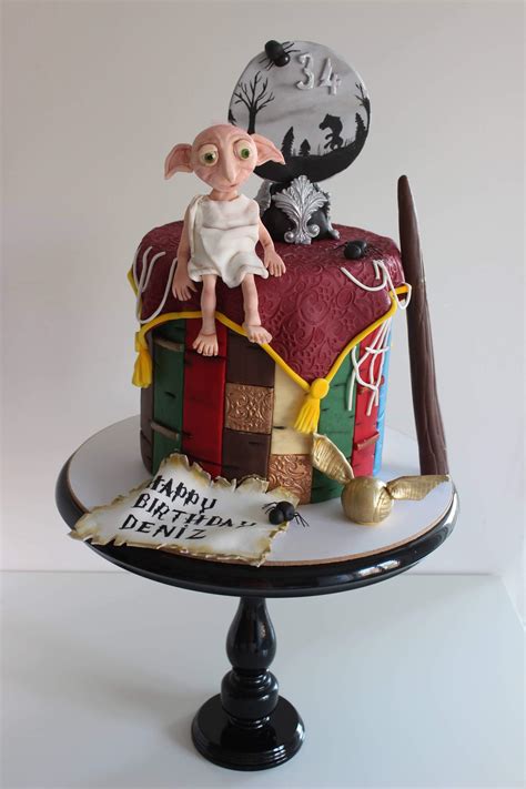 How To Make Harry Potter Birthday Cake Harry Potter Cake Wedding - The ...