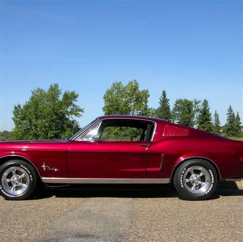 Candy Apple Red 1968 Ford Mustang