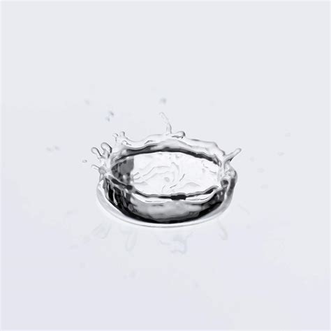 Water dripping effect vector, splashing | Vector - rawpixel