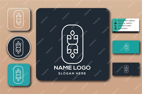 Premium Vector | H monogram logo template