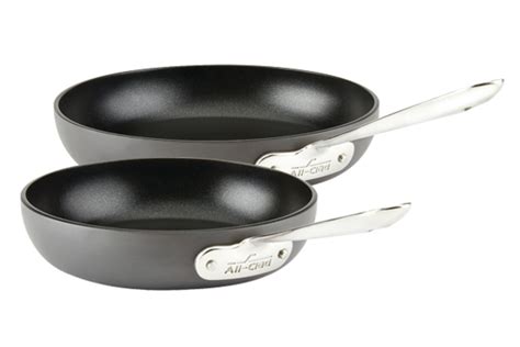 All-Clad Hard Anodized HA1 Non Stick Fry Pan Set of 2 2100090557