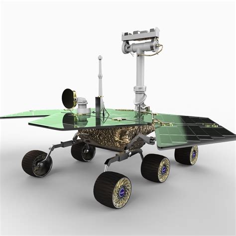 Mars Spirit Opportunity Rover 3D Model .max .obj .3ds .lwo .lw .lws .ma ...